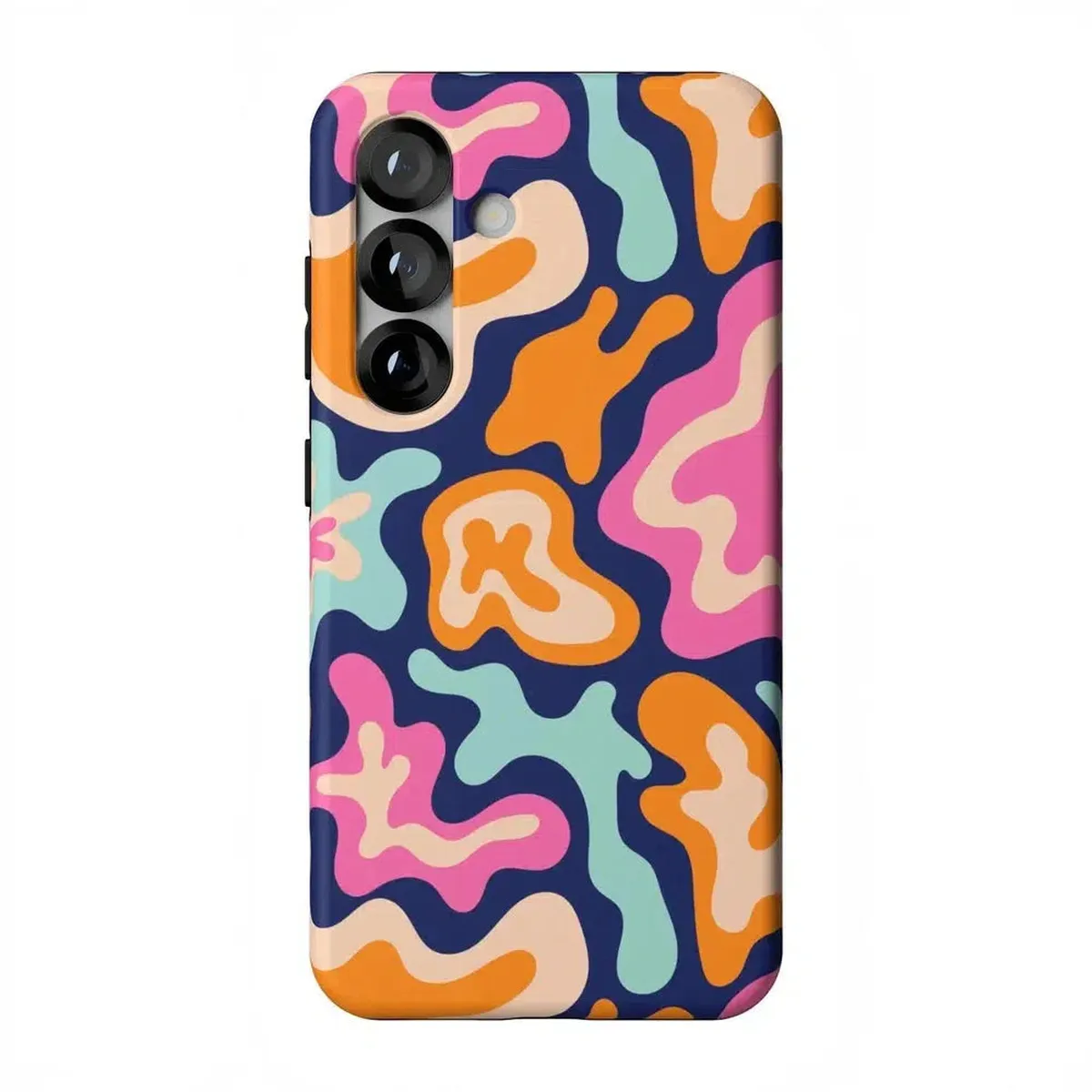 Midnight Color Splash | Abstract Retro Samsung Case - Image 49
