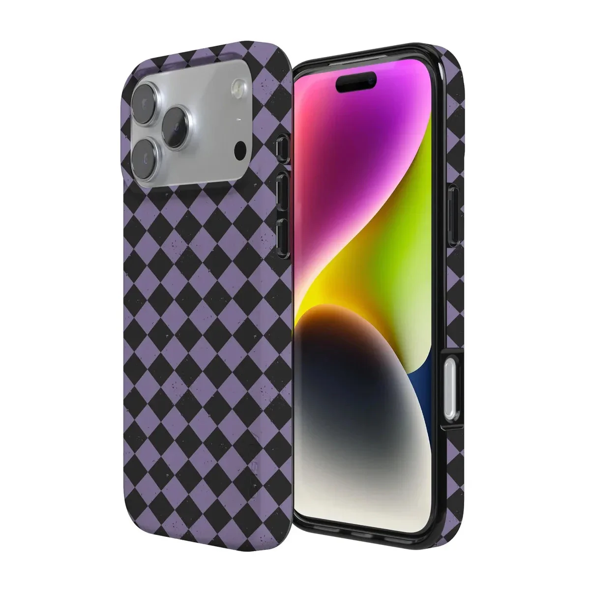 Midnight Hex | Purple Checkered Case - Image 3