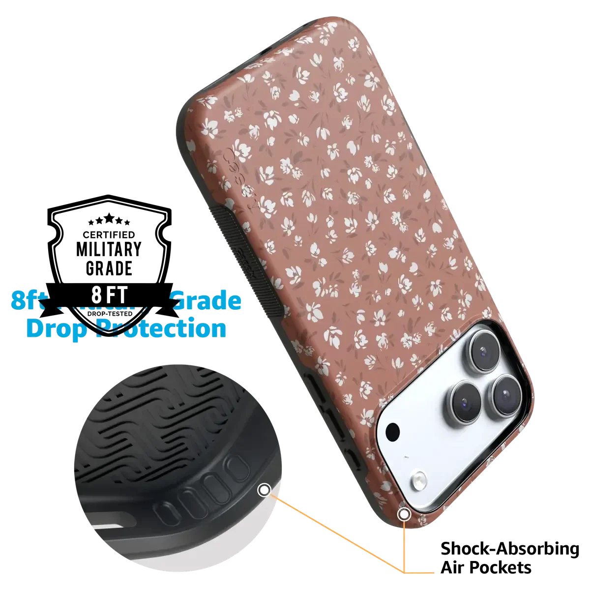 Mocha Meadow | Tiny Flowers Case - Image 6