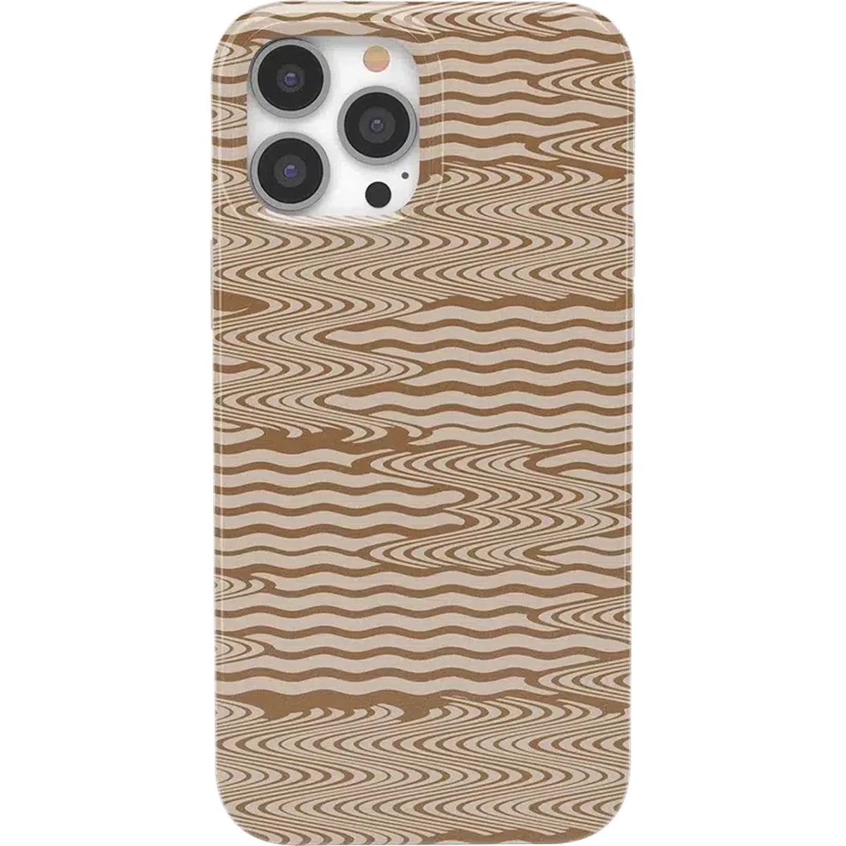 Mocha Ripple | Brown Waves Case - Image 62