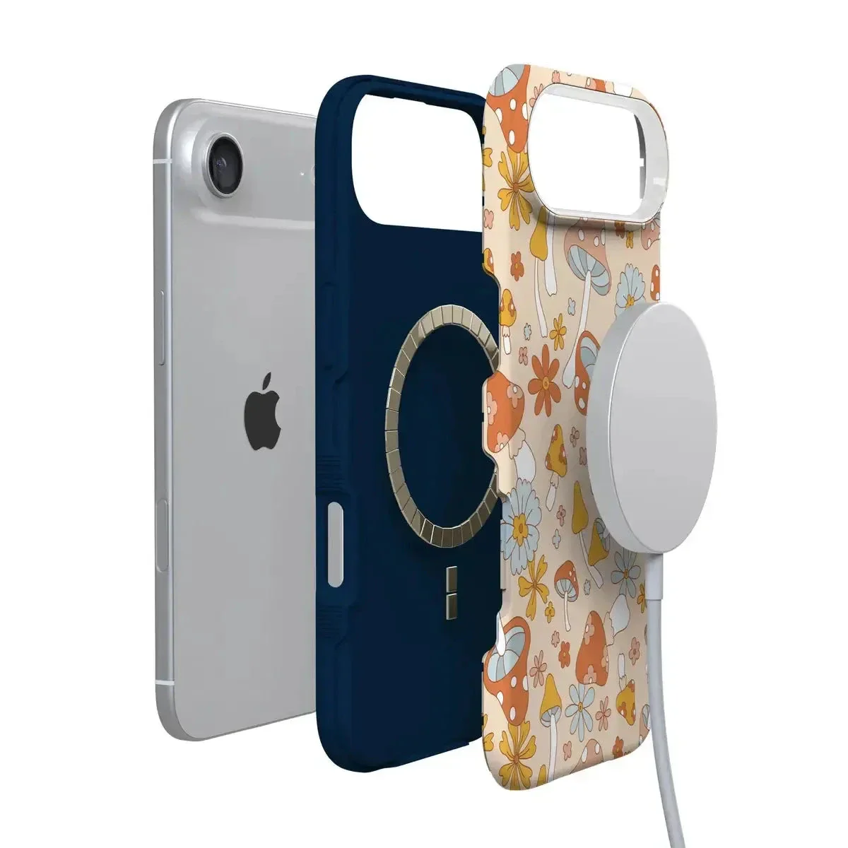 Mushroom Magic | Retro Floral Case - Image 108