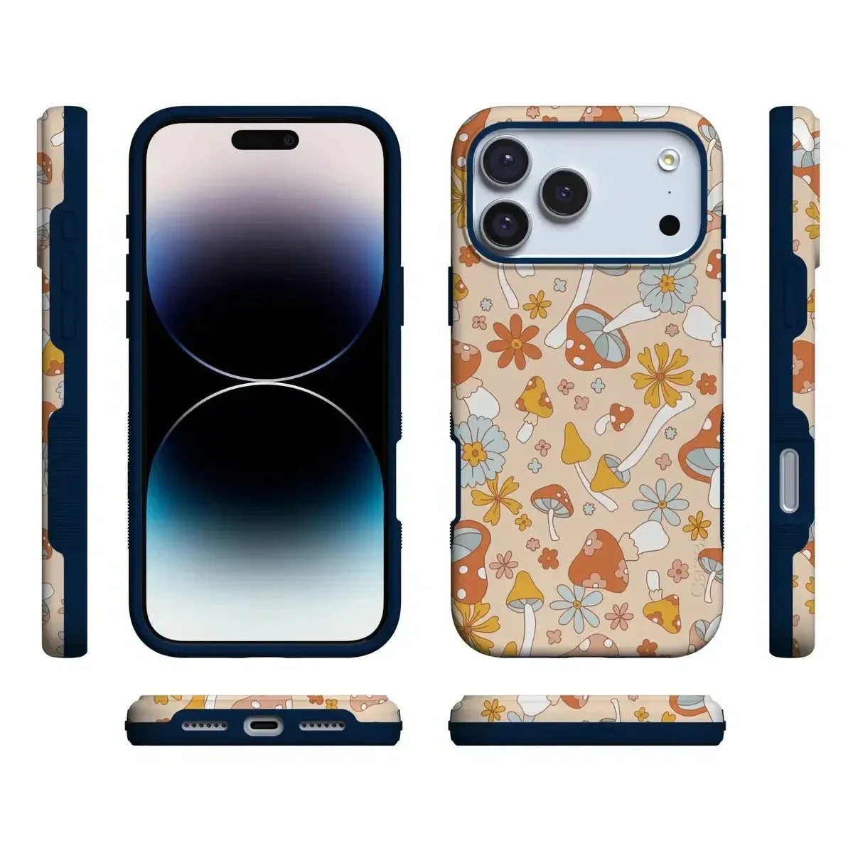 Mushroom Magic | Retro Floral Case - Image 5