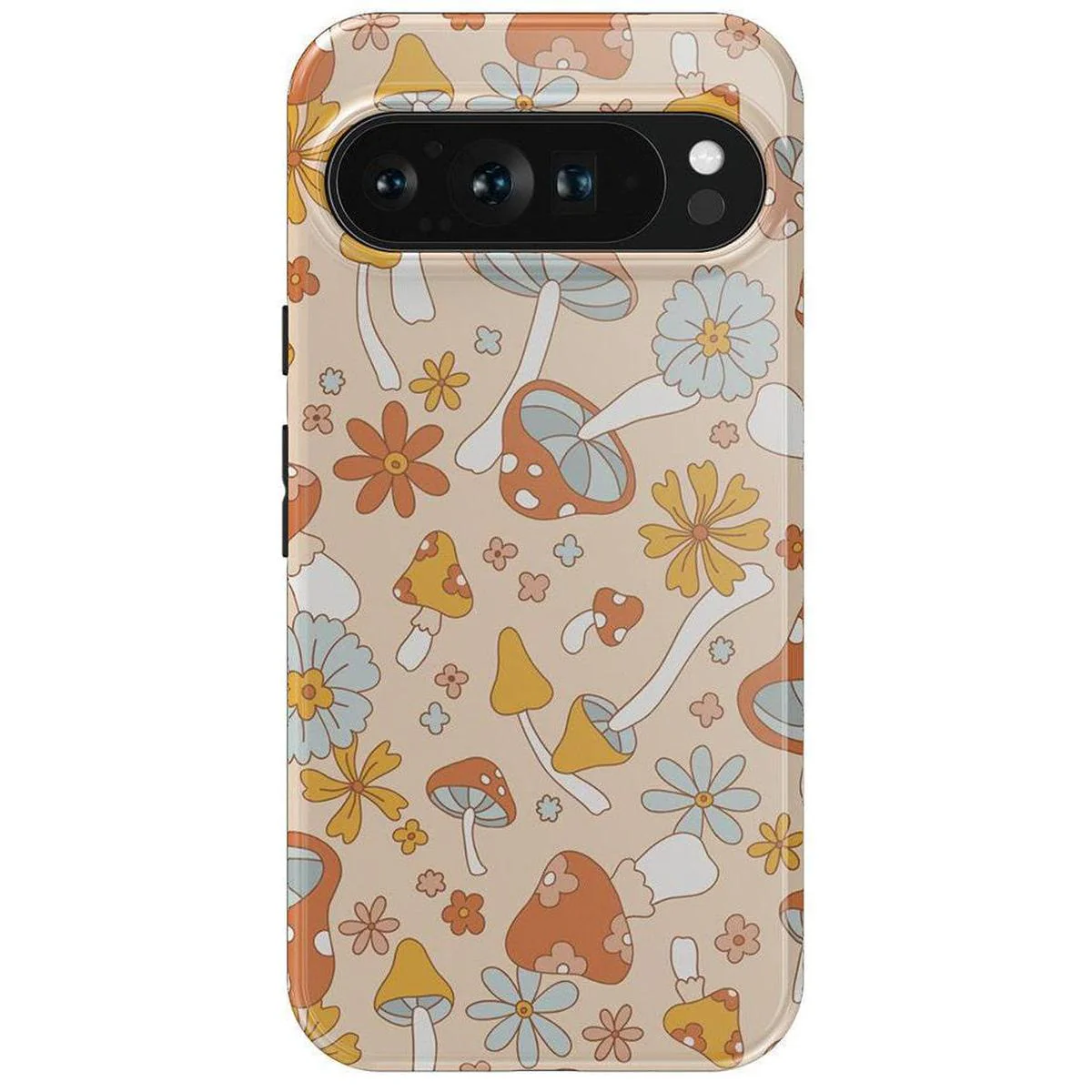 Mushroom Magic | Retro Floral Google Pixel Case - Image 17