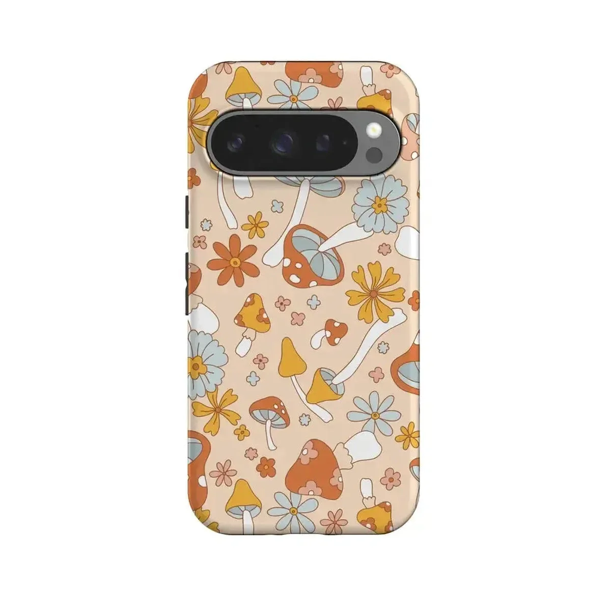 Mushroom Magic | Retro Floral Google Pixel Case - Image 19