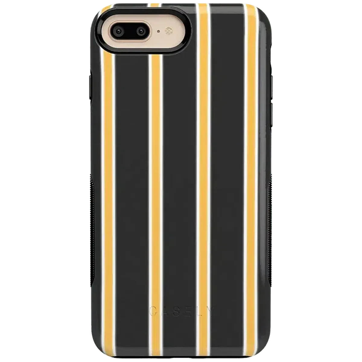 Fine Lines | Mustard Yellow Pinstripe iPhone Case - Image 28