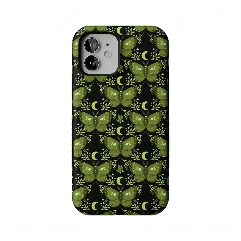 Mystic Moths | Green Twilight Case - Image 105
