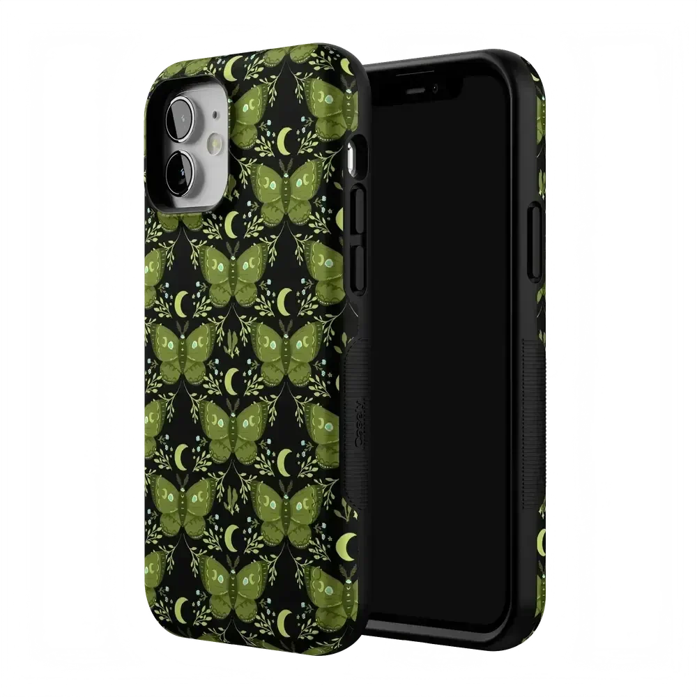 Mystic Moths | Green Twilight Case - Image 106