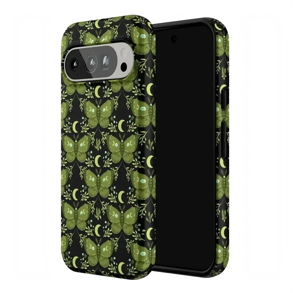 Mystic Moths | Green Twilight Case - Image 125
