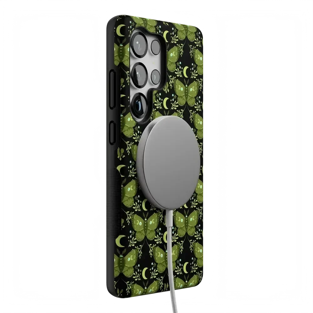 Mystic Moths | Green Twilight Case - Image 140