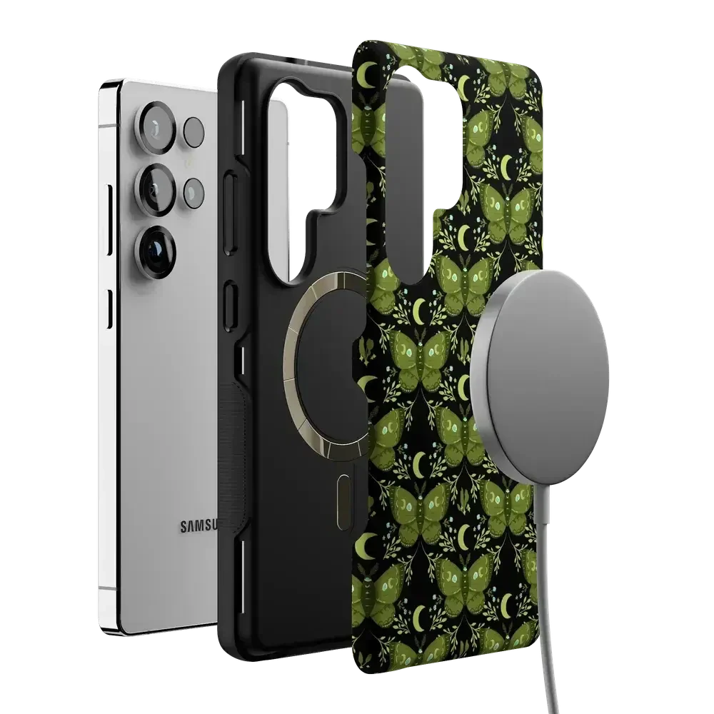 Mystic Moths | Green Twilight Case - Image 141