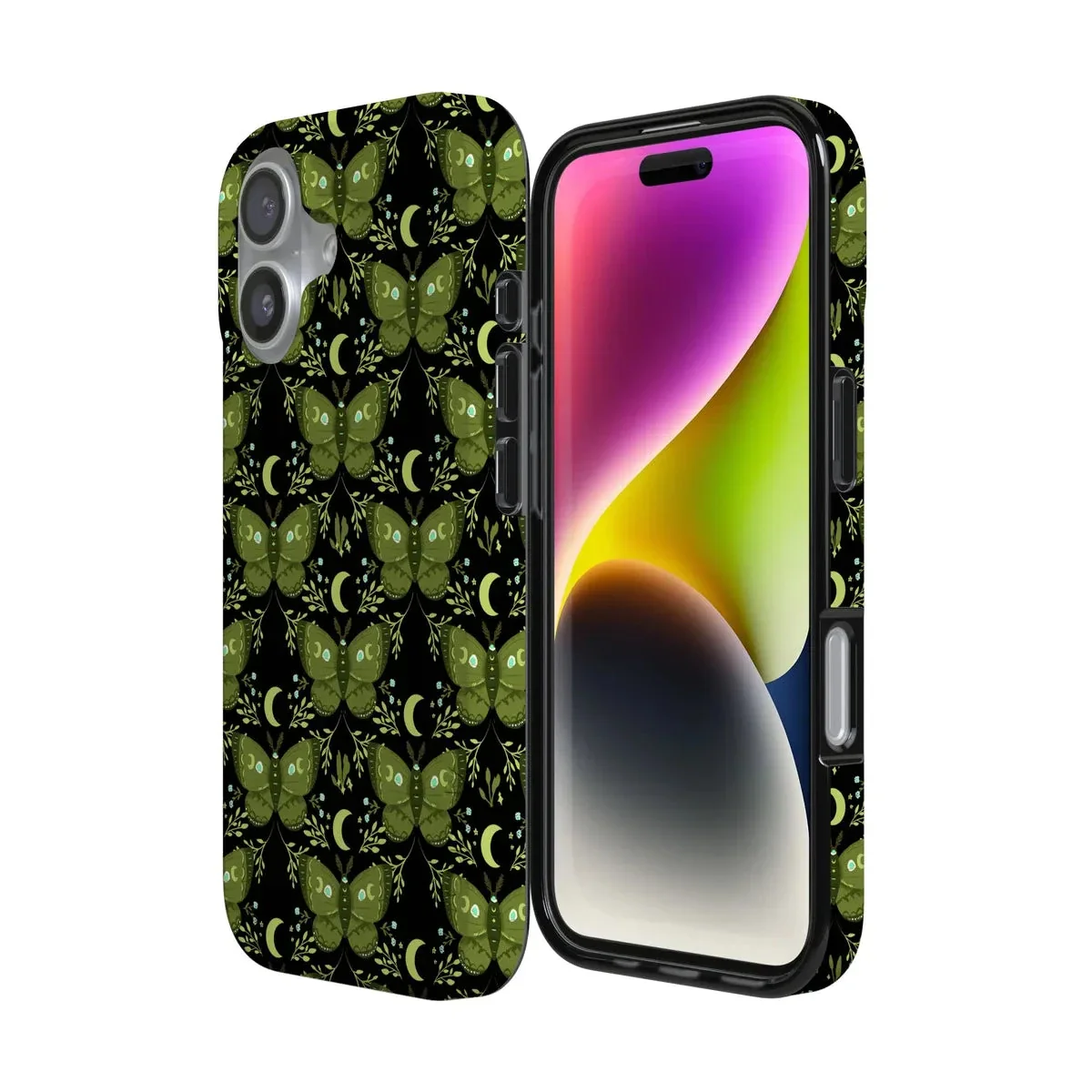 Mystic Moths | Green Twilight Case - Image 193