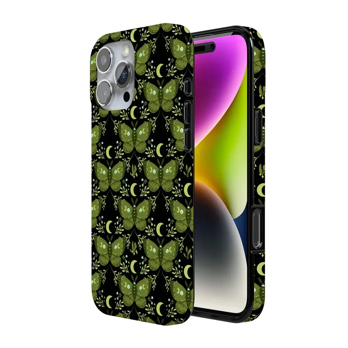 Mystic Moths | Green Twilight Case - Image 195