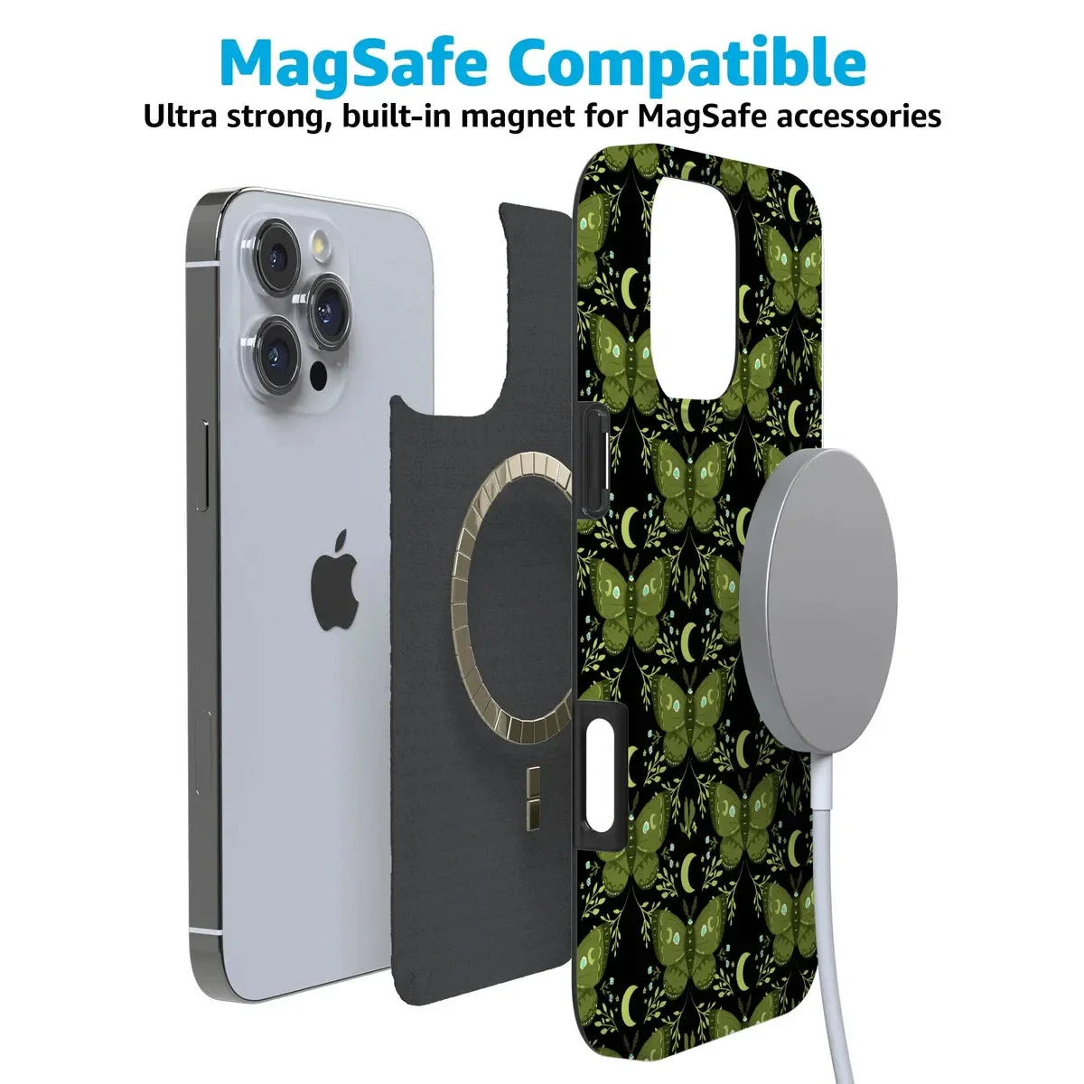 Mystic Moths | Green Twilight Case - Image 197