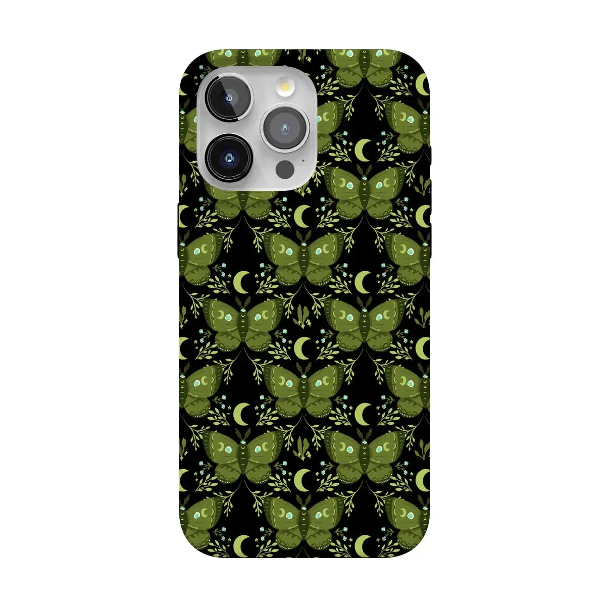 Mystic Moths | Green Twilight Case - Image 199