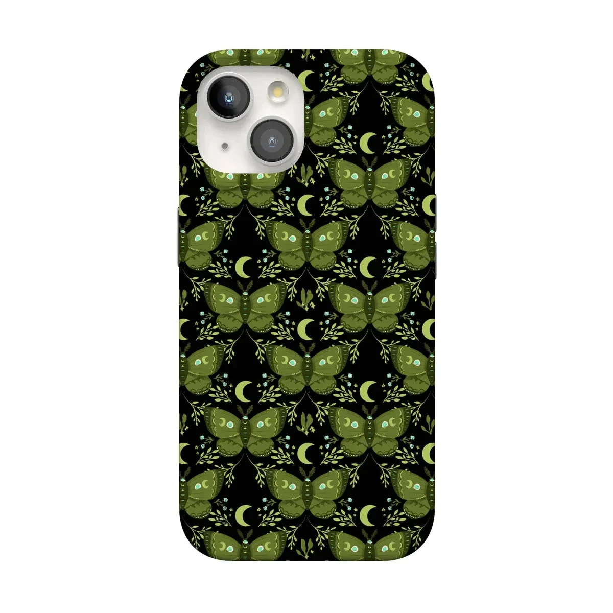 Mystic Moths | Green Twilight Case - Image 204
