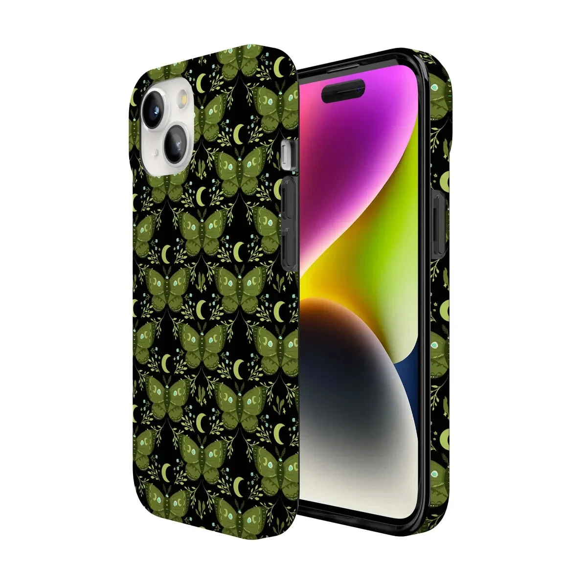 Mystic Moths | Green Twilight Case - Image 205