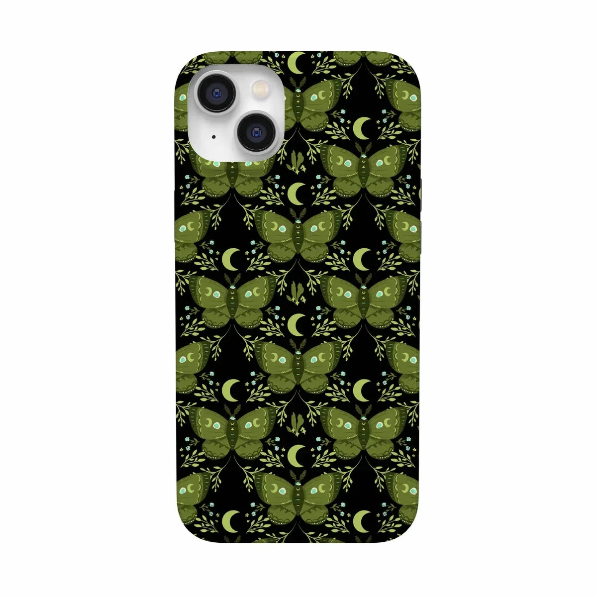 Mystic Moths | Green Twilight Case - Image 207