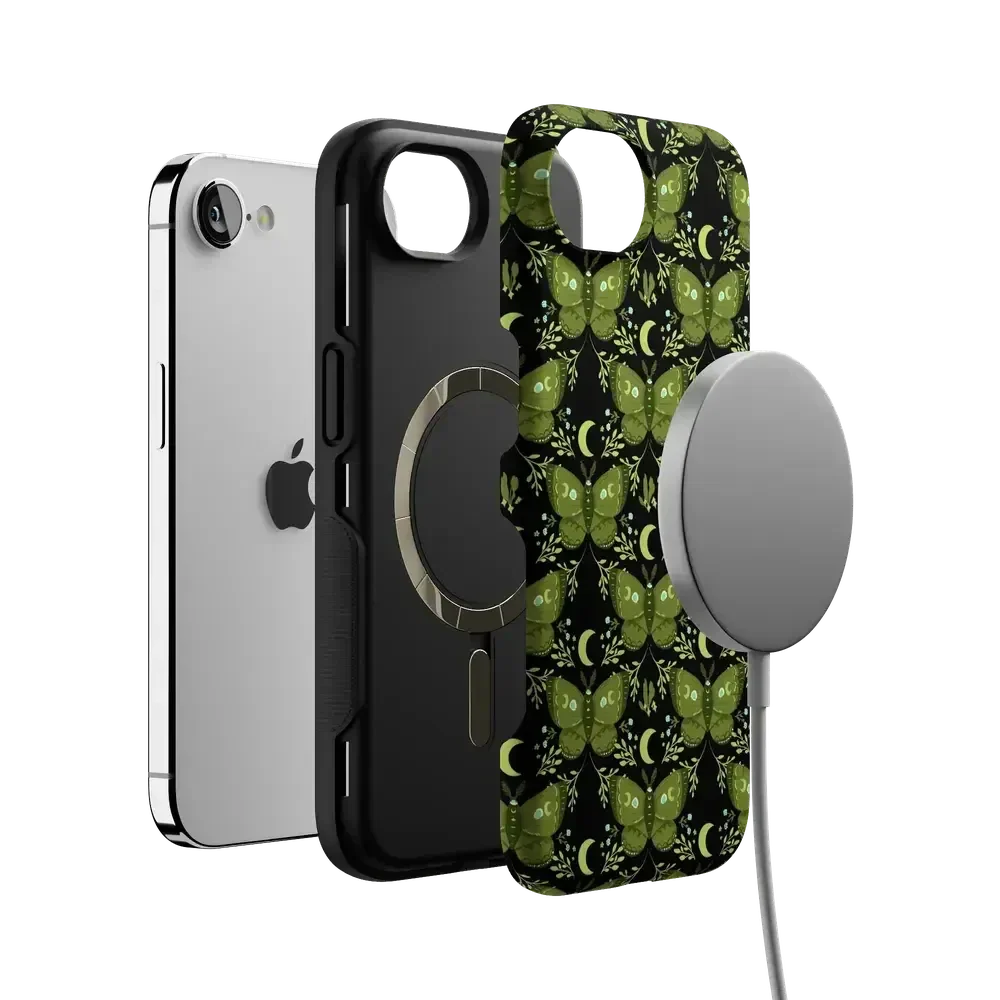 Mystic Moths | Green Twilight Case - Image 29