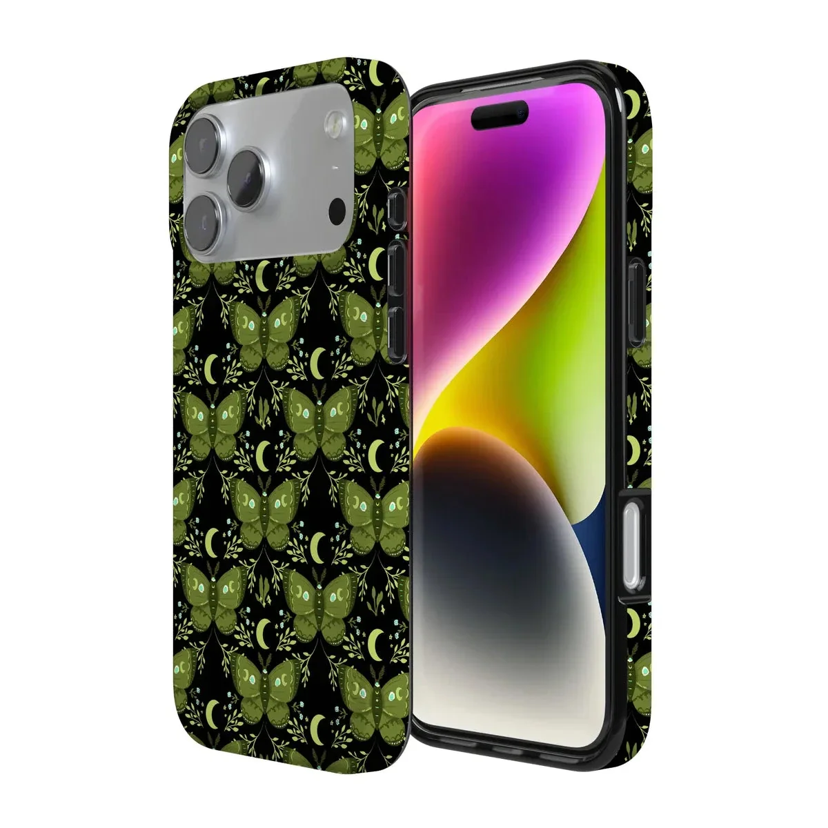 Mystic Moths | Green Twilight Case - Image 3