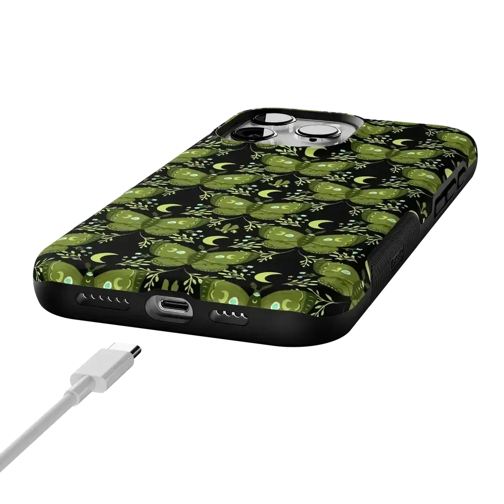 Mystic Moths | Green Twilight Case - Image 40