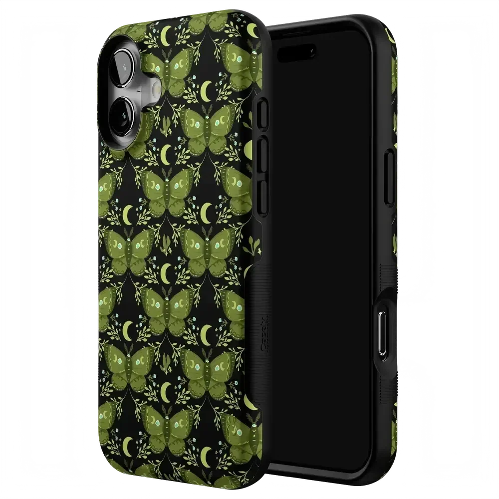 Mystic Moths | Green Twilight Case - Image 46