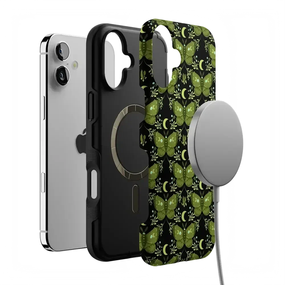 Mystic Moths | Green Twilight Case - Image 49
