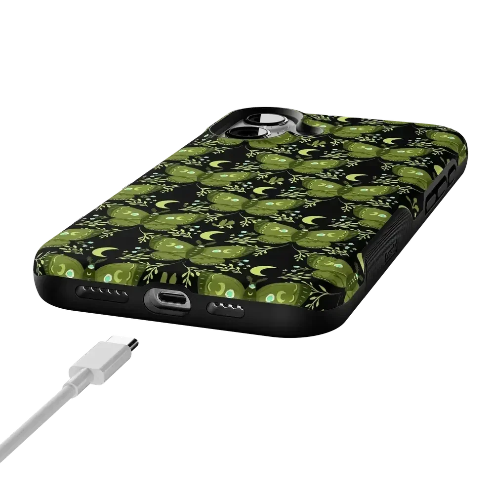 Mystic Moths | Green Twilight Case - Image 50