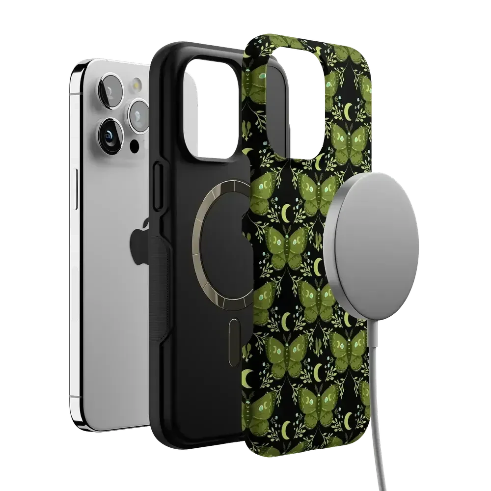 Mystic Moths | Green Twilight Case - Image 59