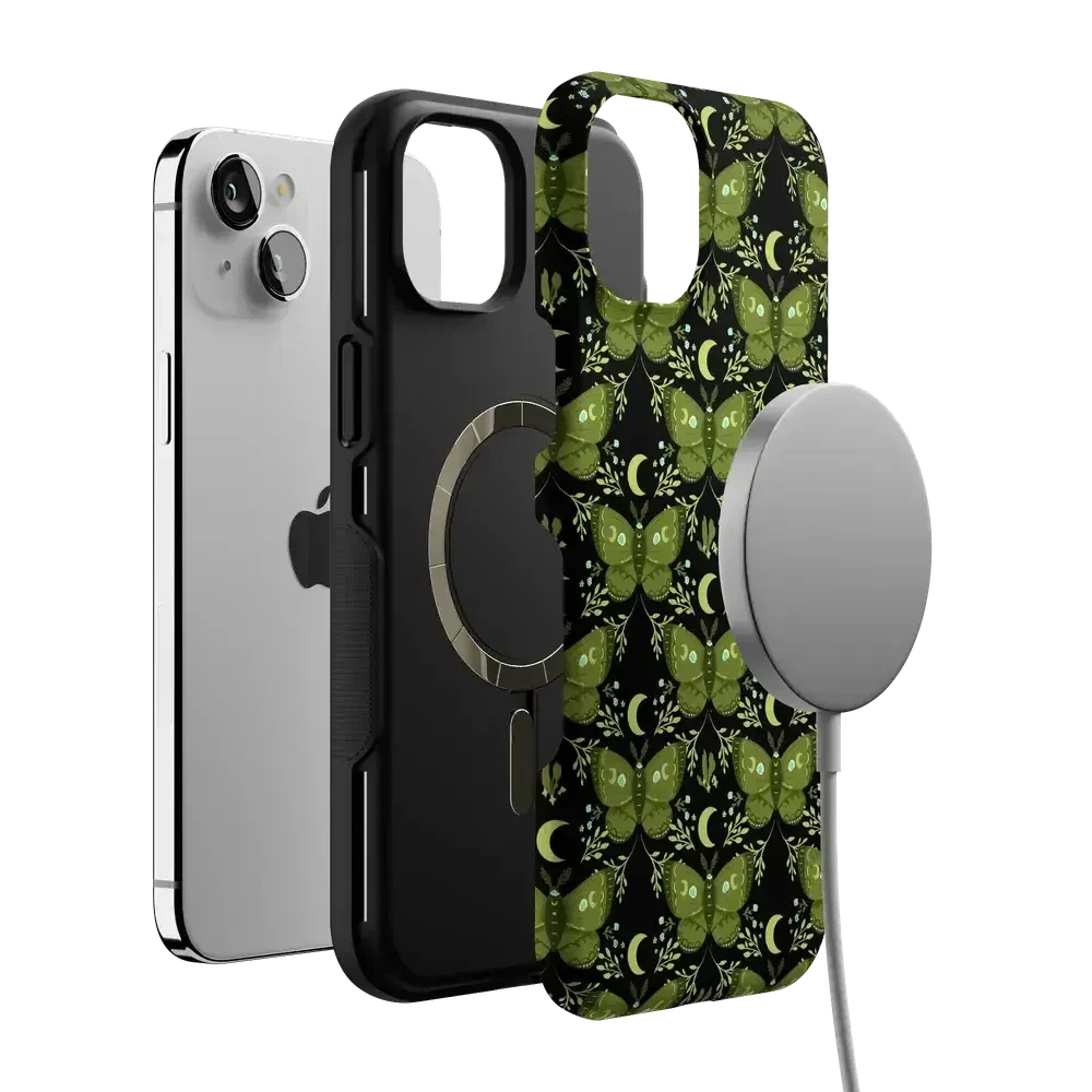 Mystic Moths | Green Twilight Case - Image 69
