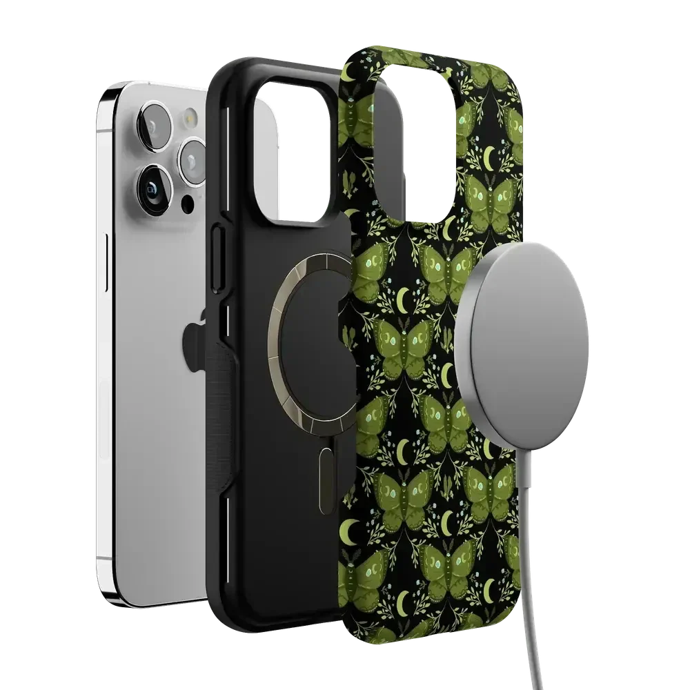 Mystic Moths | Green Twilight Case - Image 79