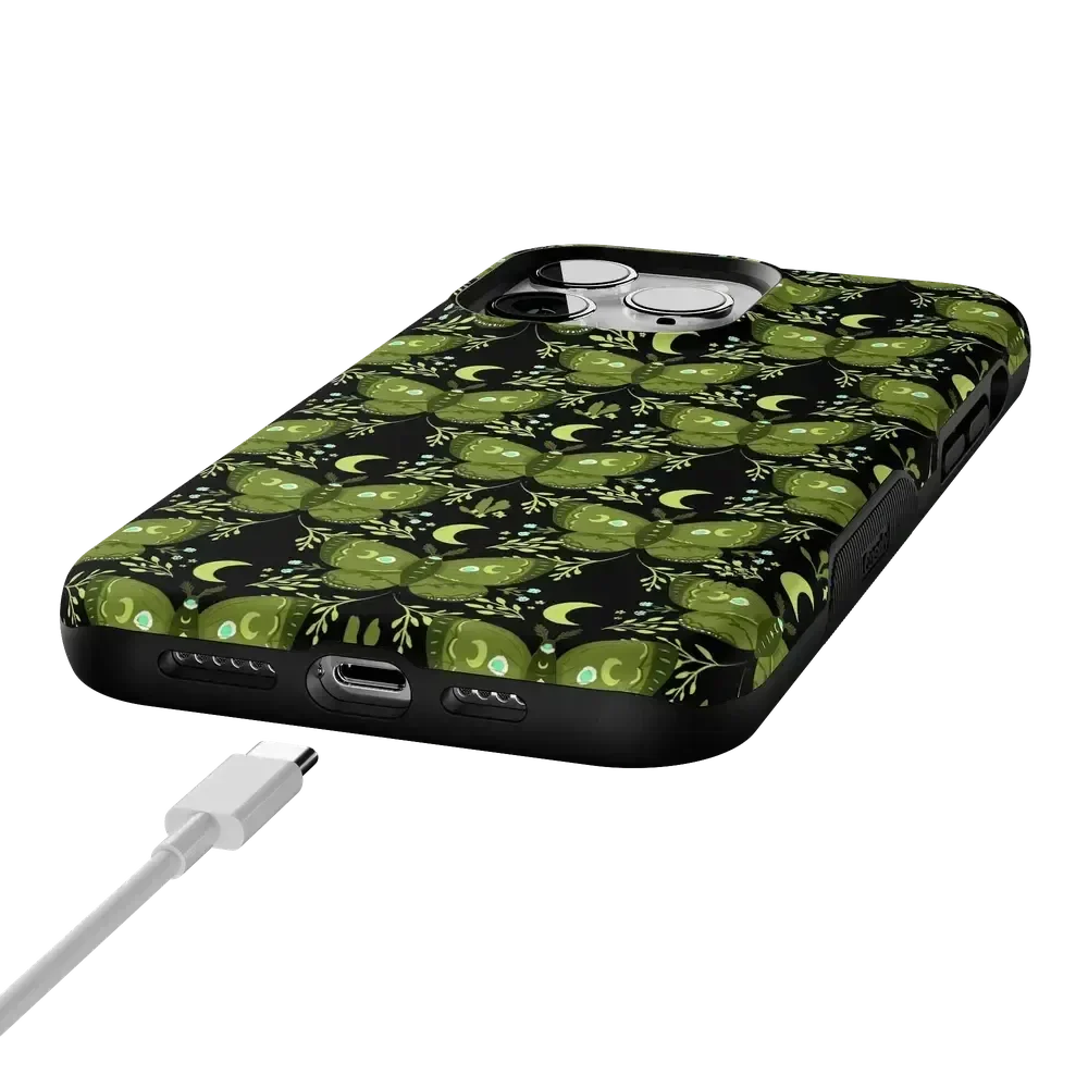 Mystic Moths | Green Twilight Case - Image 80