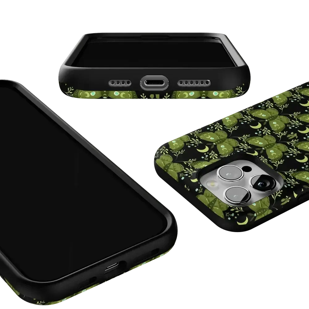 Mystic Moths | Green Twilight Case - Image 81