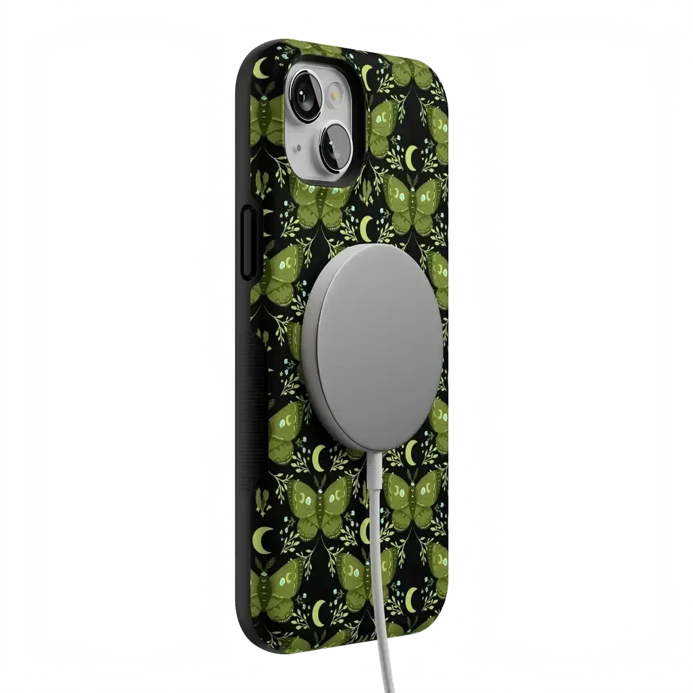 Mystic Moths | Green Twilight Case - Image 88