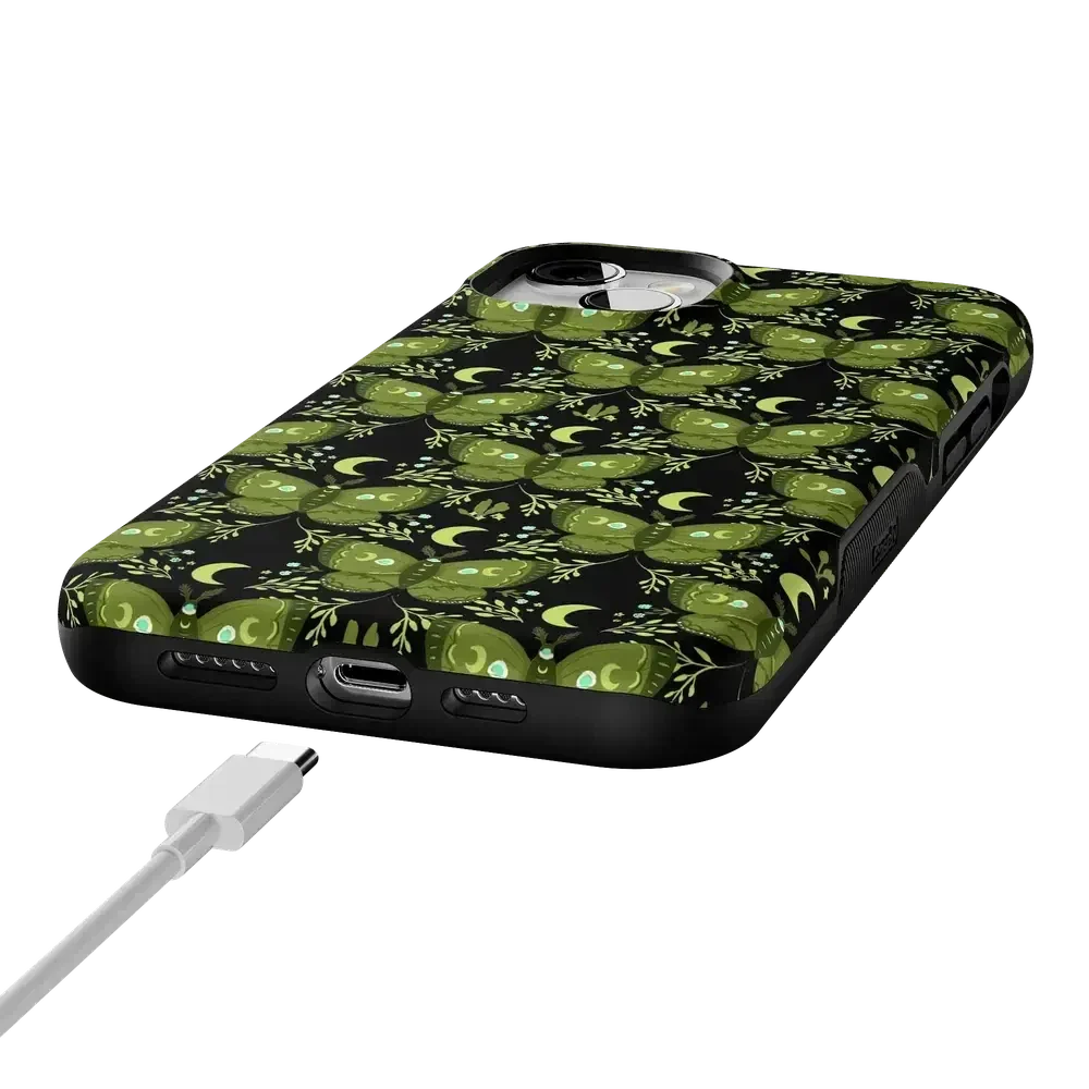 Mystic Moths | Green Twilight Case - Image 90