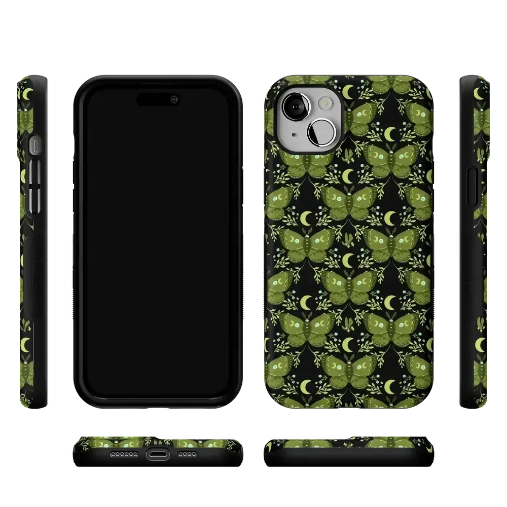 Mystic Moths | Green Twilight Case - Image 92