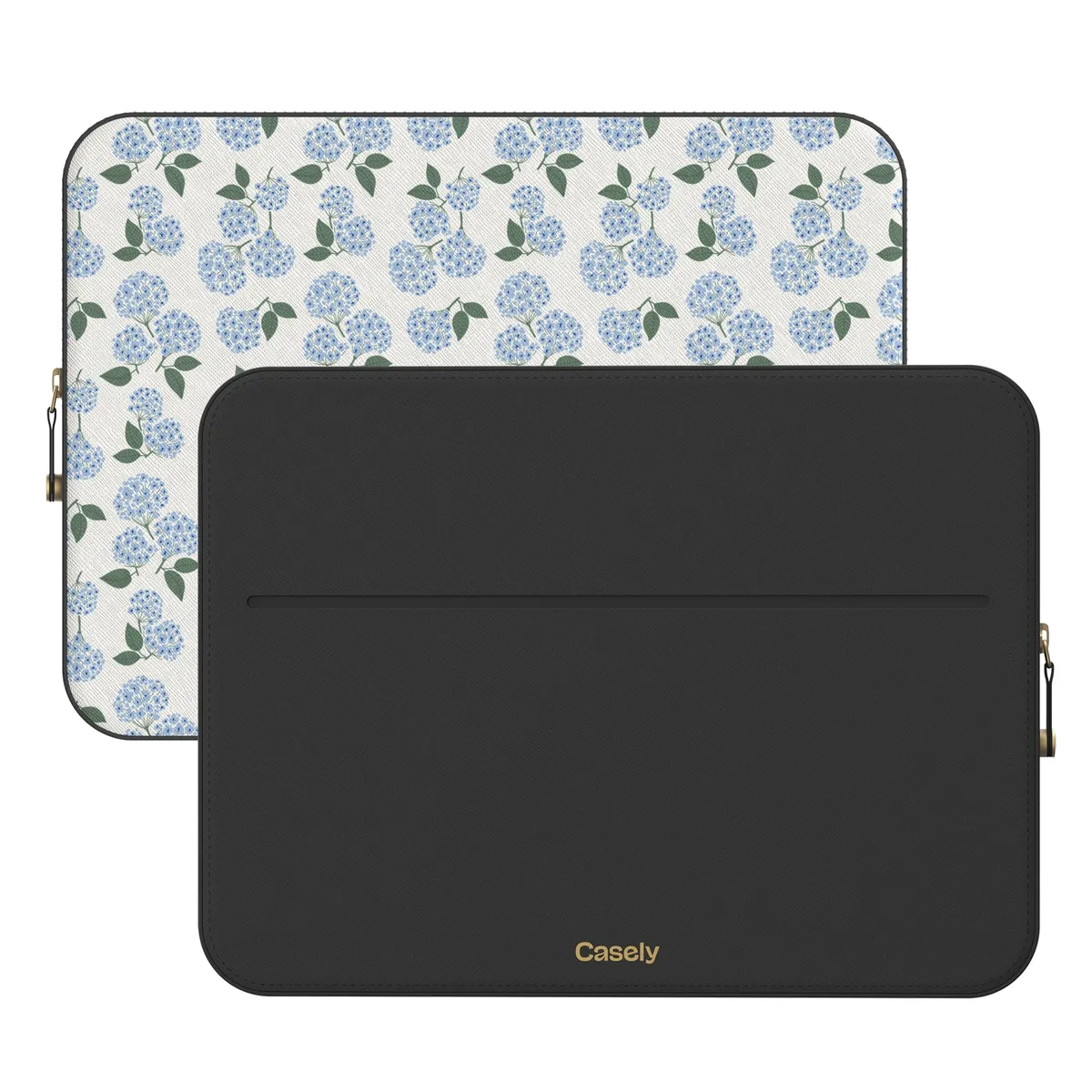 Nantucket Cottage | Blue Hydrangea Laptop Case - Image 12