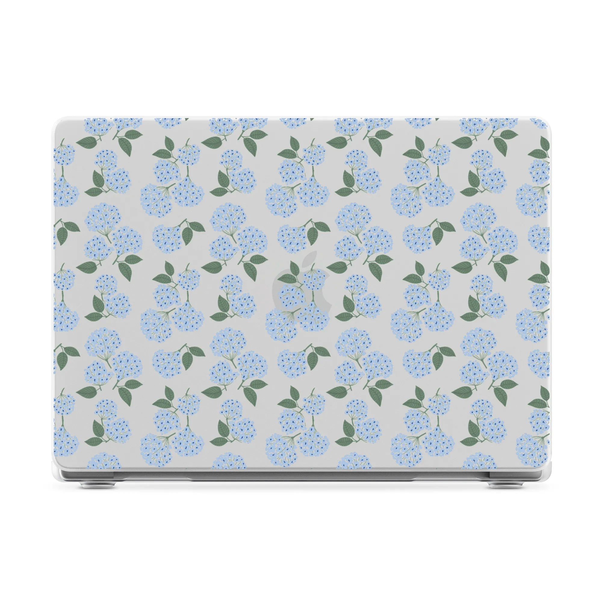 Nantucket Cottage | Blue Hydrangea Laptop Shell - Image 13
