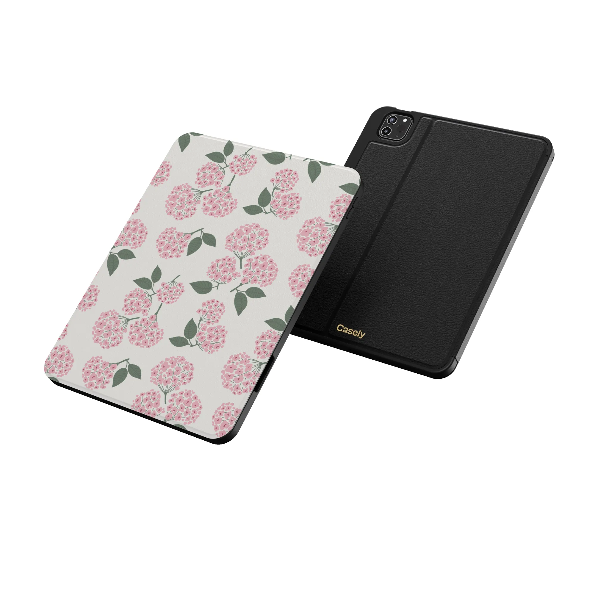 Nantucket Cottage | Pink Hydrangea iPad Case - Image 11