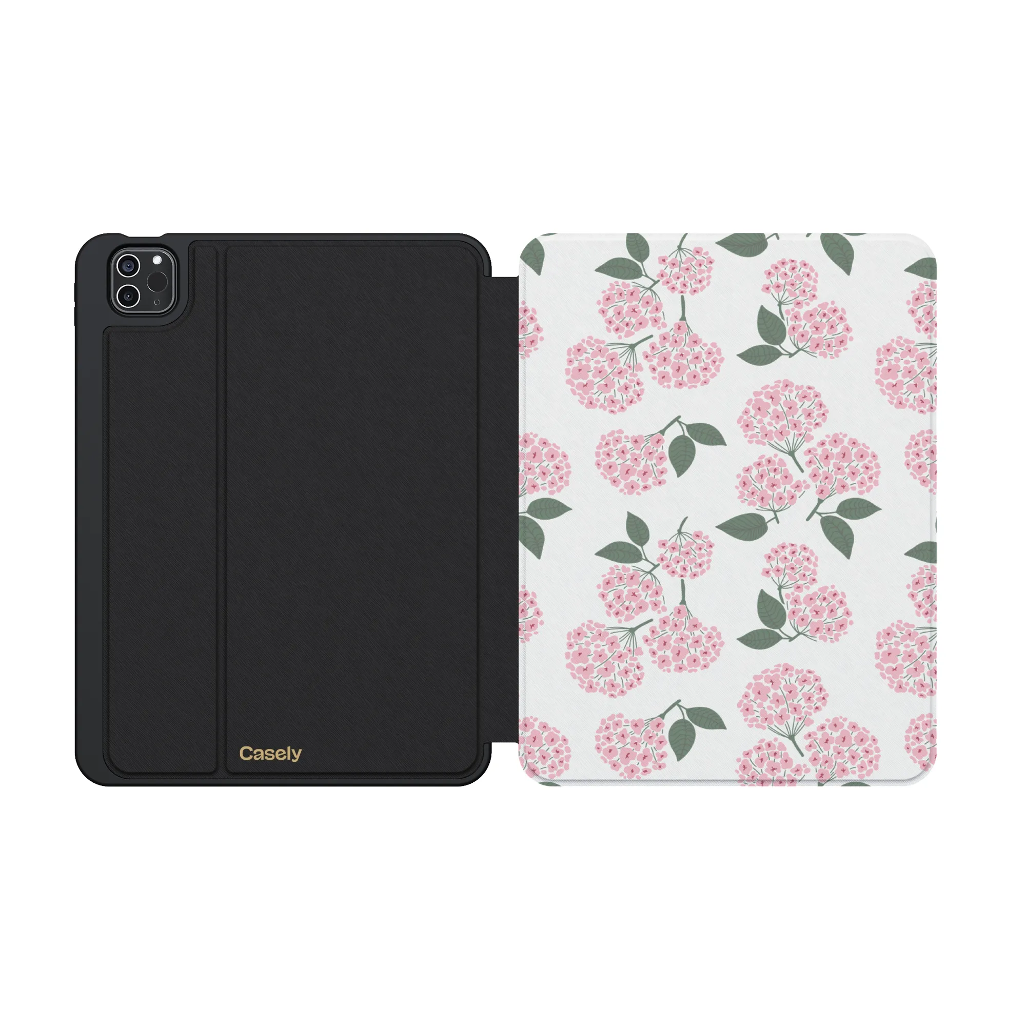 Nantucket Cottage | Pink Hydrangea iPad Case - Image 14