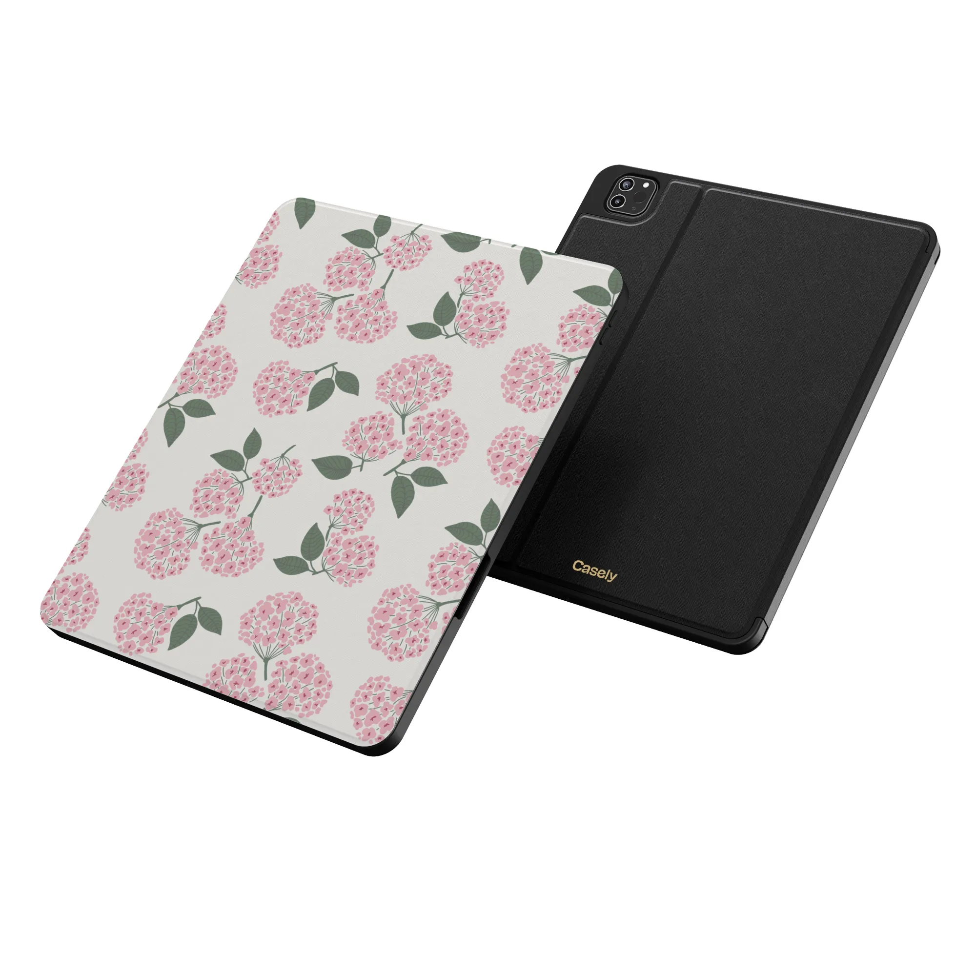 Nantucket Cottage | Pink Hydrangea iPad Case - Image 18