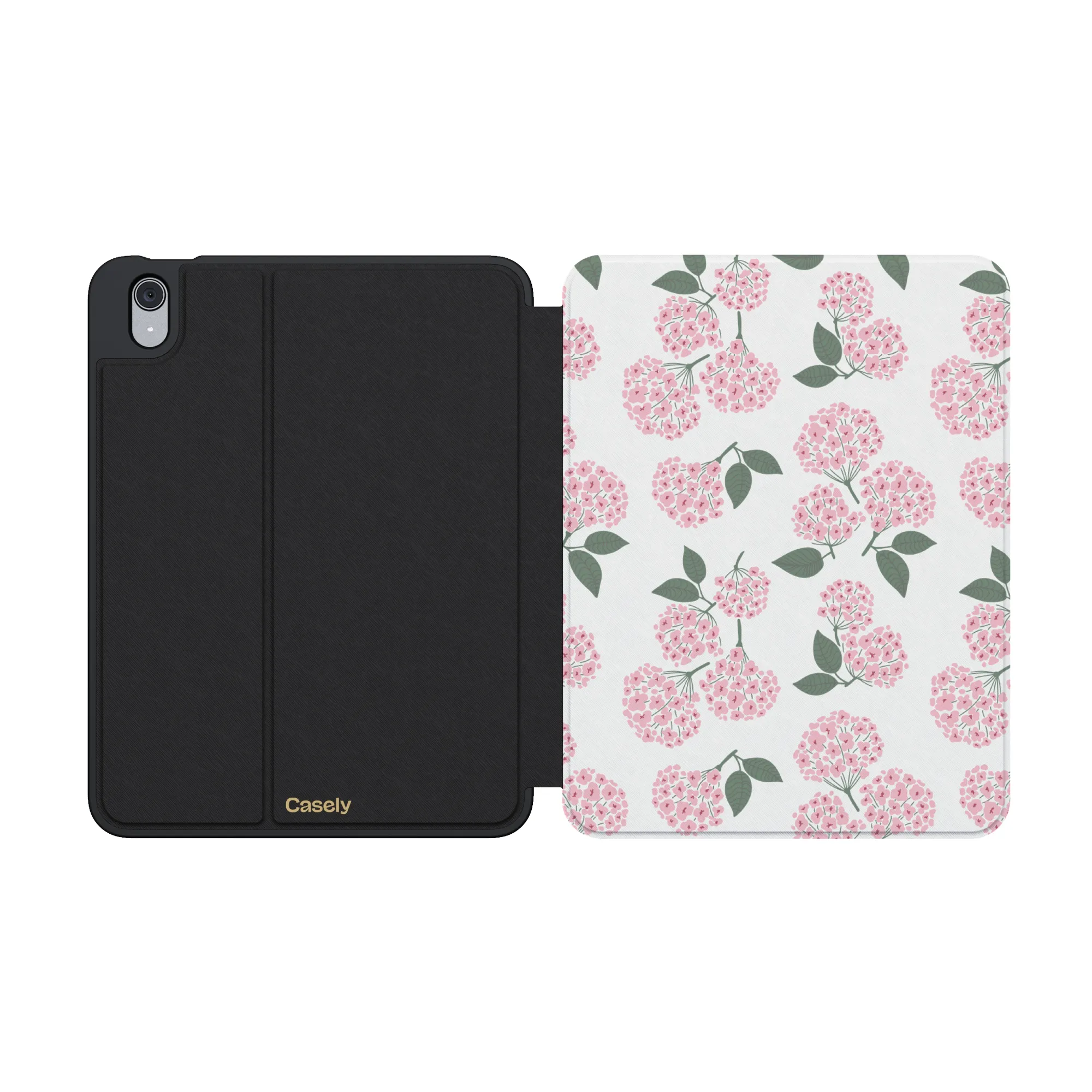 Nantucket Cottage | Pink Hydrangea iPad Case - Image 31