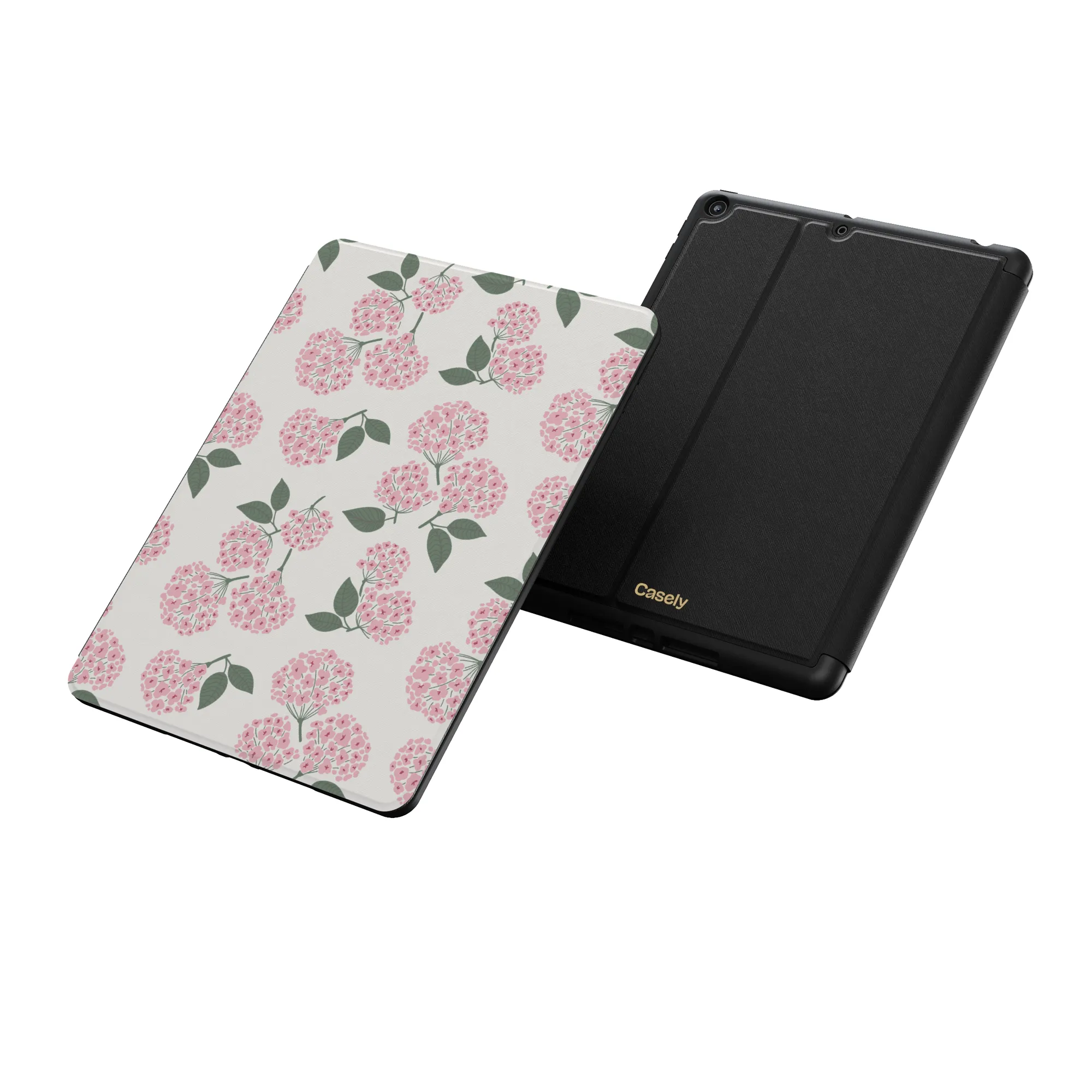 Nantucket Cottage | Pink Hydrangea iPad Case - Image 34