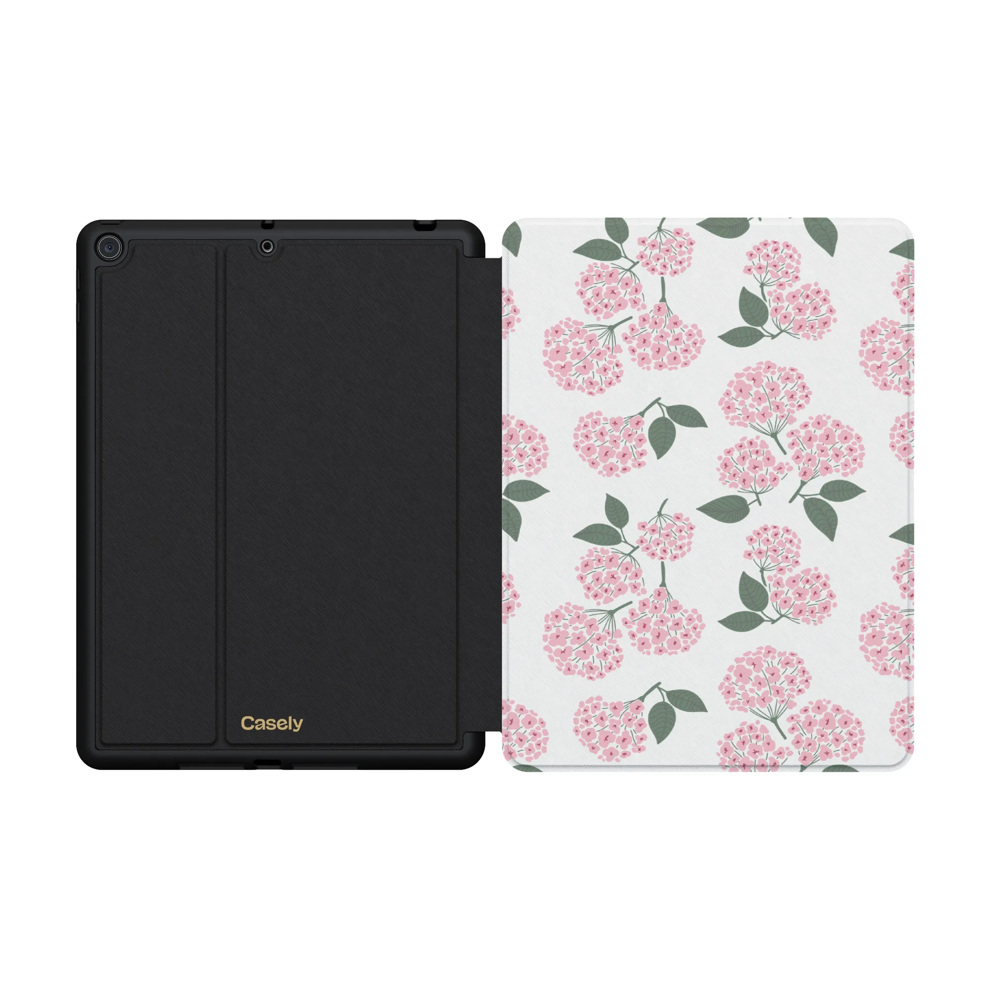 Nantucket Cottage | Pink Hydrangea iPad Case - Image 39