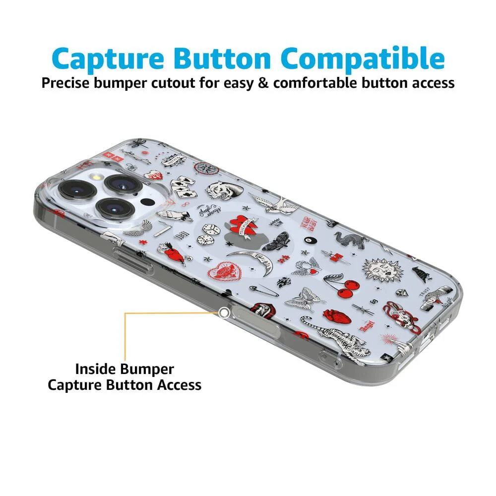 Not a Phase | Clear Flash Tattoo Case - Image 15