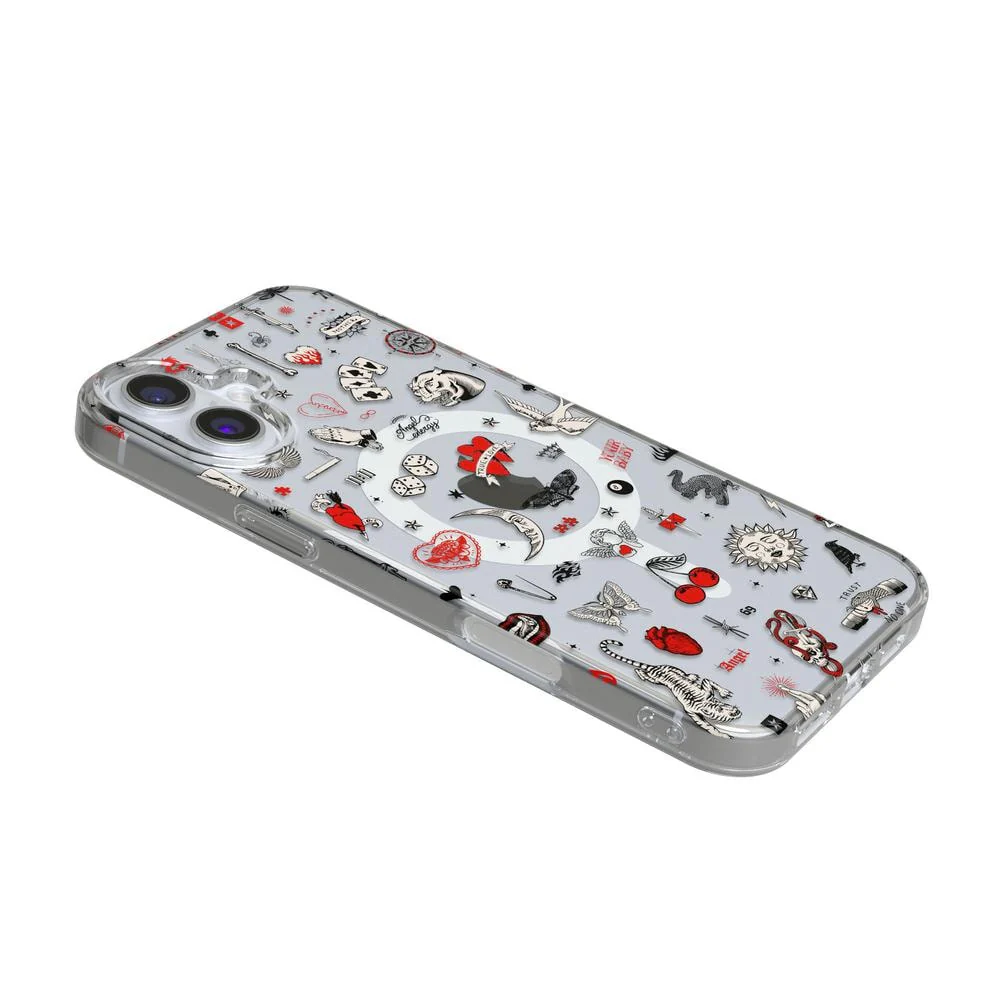 Not a Phase | Clear Flash Tattoo Case - Image 42