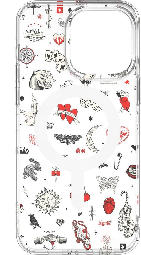 Not a Phase | Clear Flash Tattoo Case - Image 55