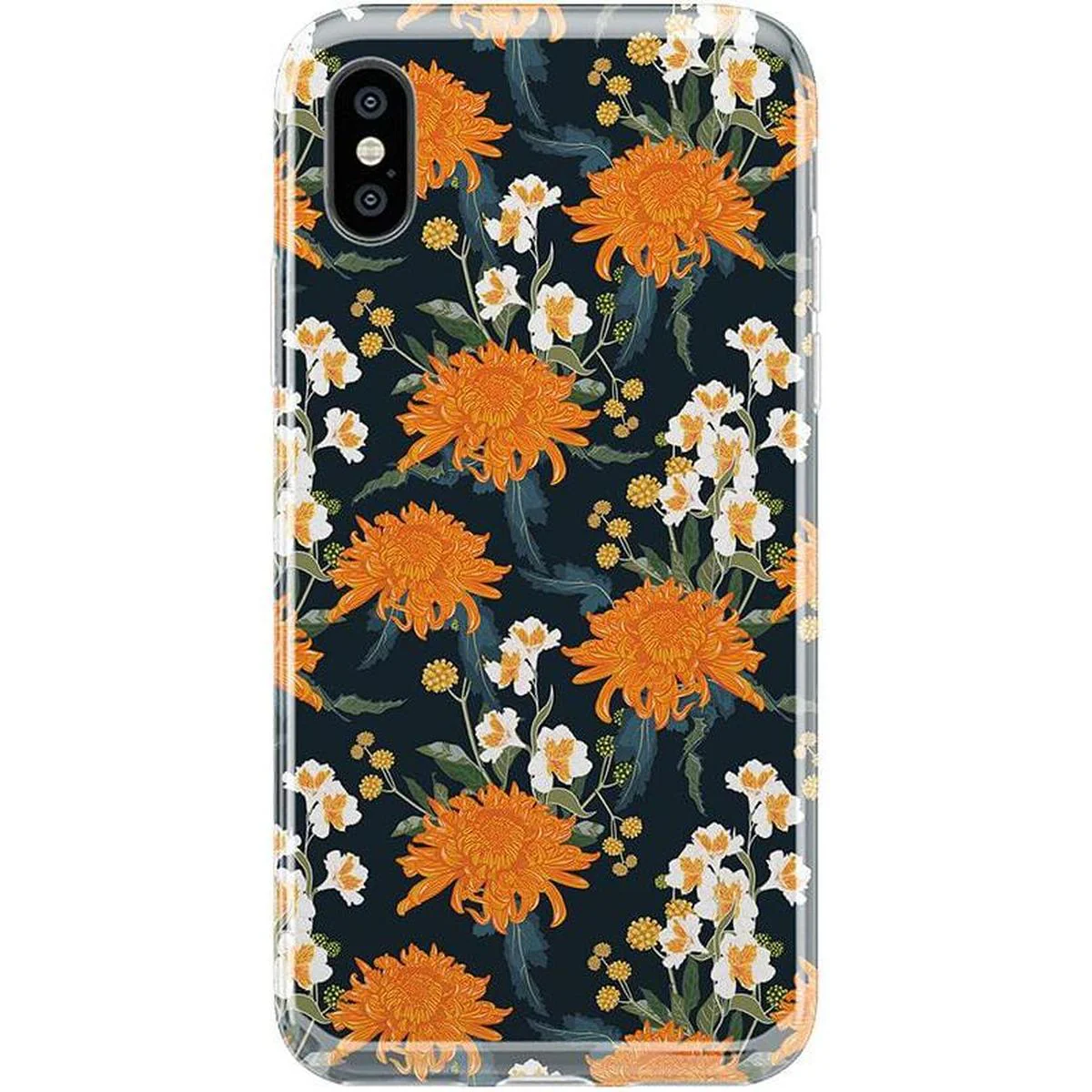 Off Tropic Floral | Exotic Orange Flower Case - Image 21