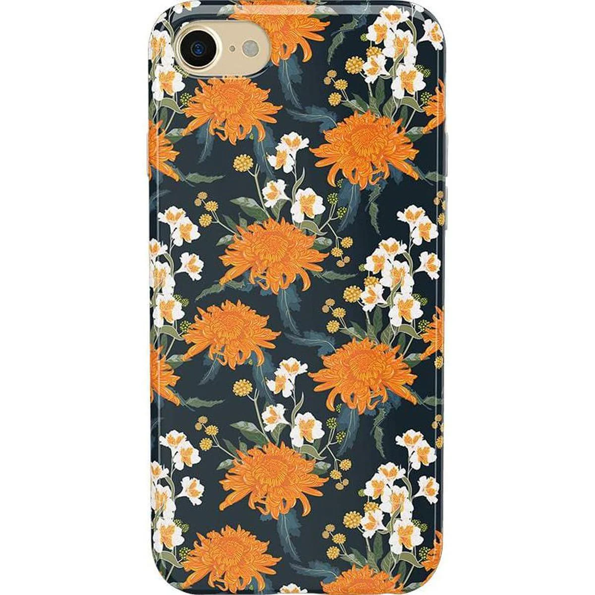 Off Tropic Floral | Exotic Orange Flower Case - Image 4