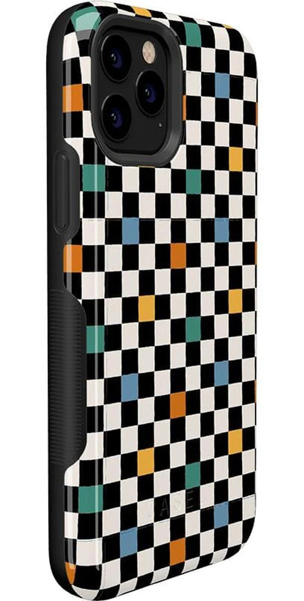 Old Skool | Retro Checkerboard Case - Image 44
