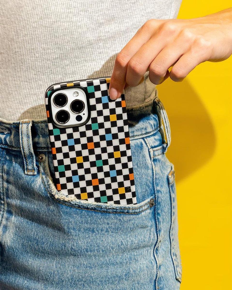 Old Skool | Retro Checkerboard Case - Image 65
